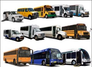 heavy duty commercial buses and shuttle